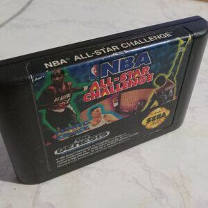 NBA All-Star Challenge Sega Genesis Video Games